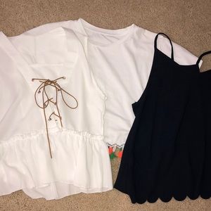 Summer tank tops / crop top